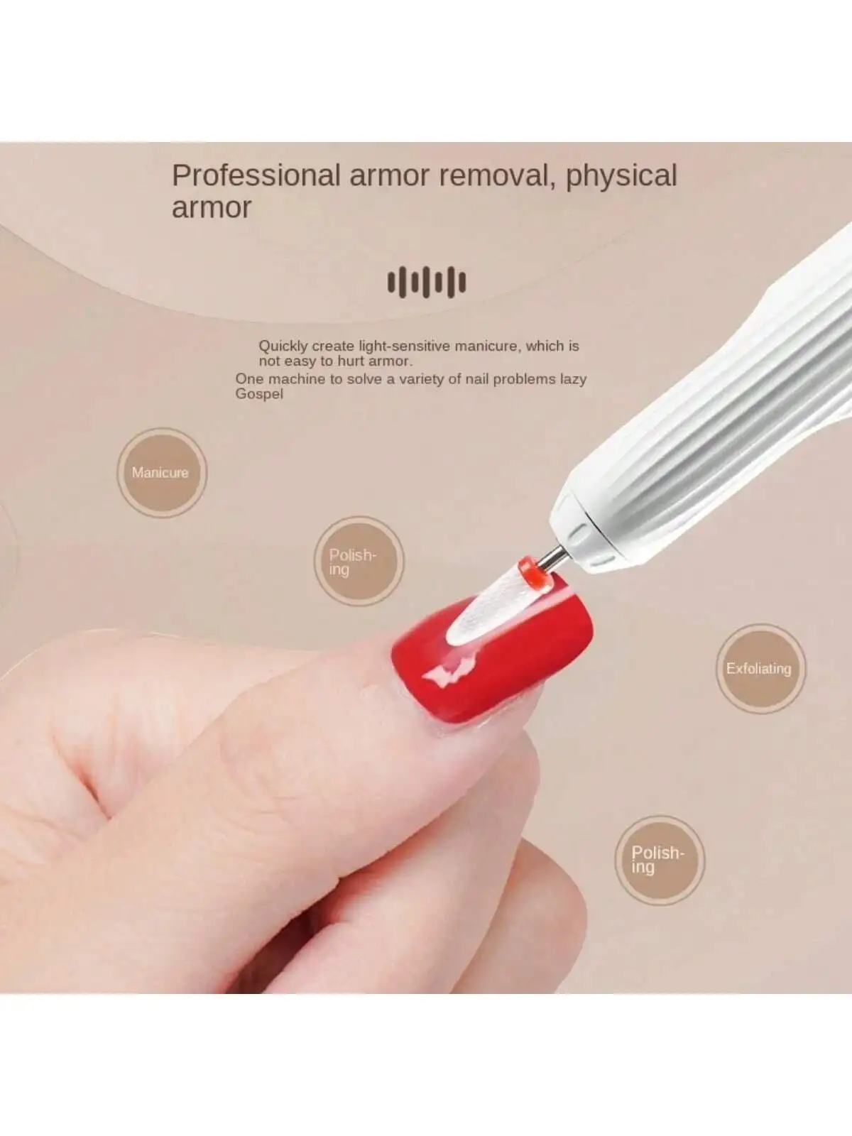 المهنية القابلة لإعادة الشحن المحمولة مسمار آلة الحفر ملف الأشعة فوق البنفسجية مصباح المنزل استخدام الكل في واحد سطح المكتب قاعدة مربع معبأة 6 قطعة الاكريليك الصغير