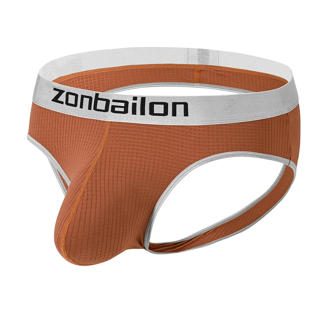 Jinshi Mens Briefs Sexy Bikini Briefs Hollow Buttocks Sissy Men's Underwear Comfortable Underpants