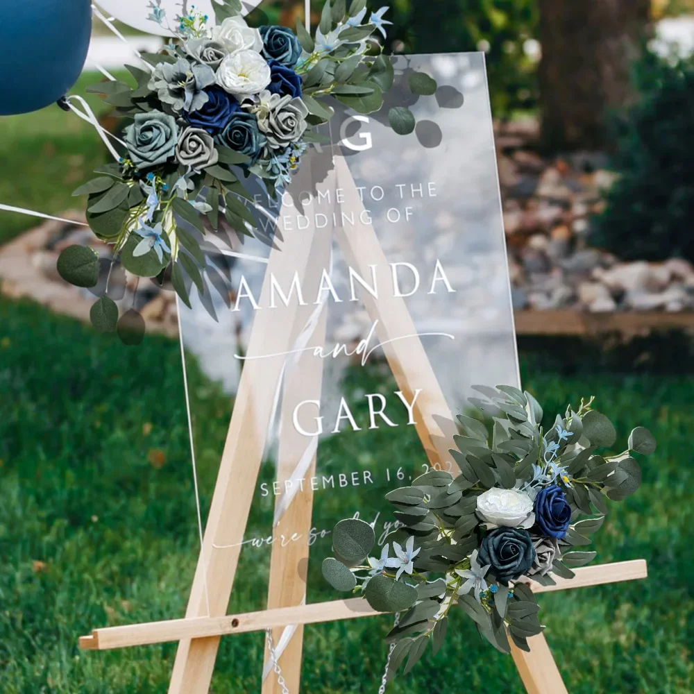 2024 Trend: Luxurious DIY Wedding Chair Back Decorations | Bridal Party & Stairway Florals