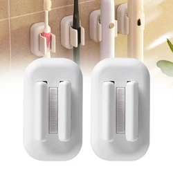 2Pcs Toothbrush Stand Rack Organizer Electric Toothbrush Wall-Mounted Holder Space Saving Bathroom Accessories