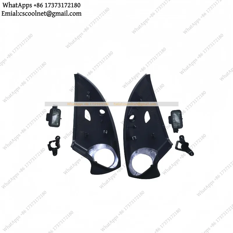 Panoramic Camera Rearview Mirror Bottom Shell With Floor Light Car Accessories Replacement Parts