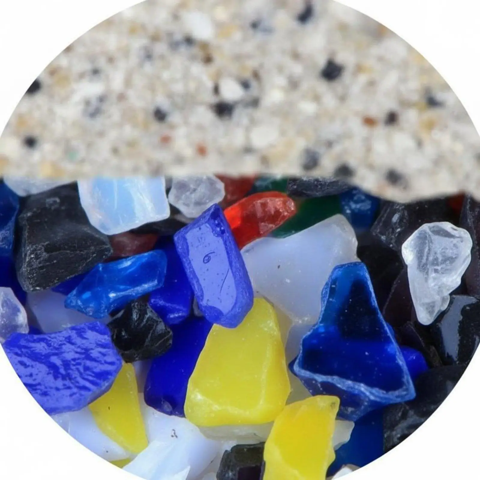 Multicolored Glass Fusing Material for DIY Craft Projects Premium Hot Melt Cut Pieces for Home Jewelry Studio