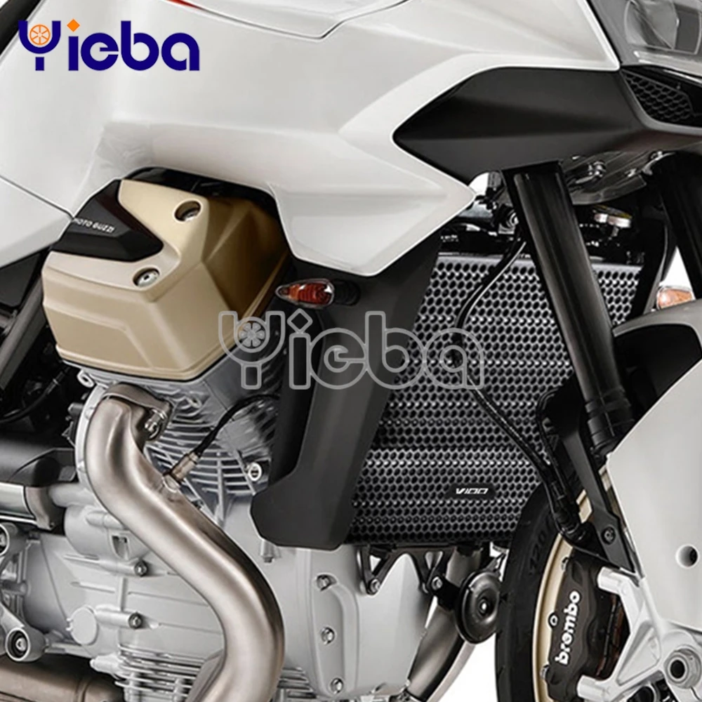 

For Moto Guzzi V100 V 100 Mandello S 2022 2023 2025 2024 Motorcycle Radiator Cylinder Head Engine Guard Complete Set Accessories