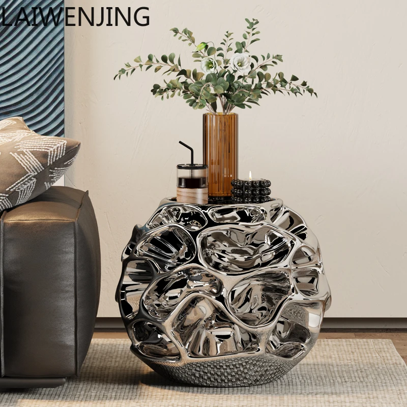 

MJY coffee table art decoration edge table high-end feeling living room sofa corner table ornament