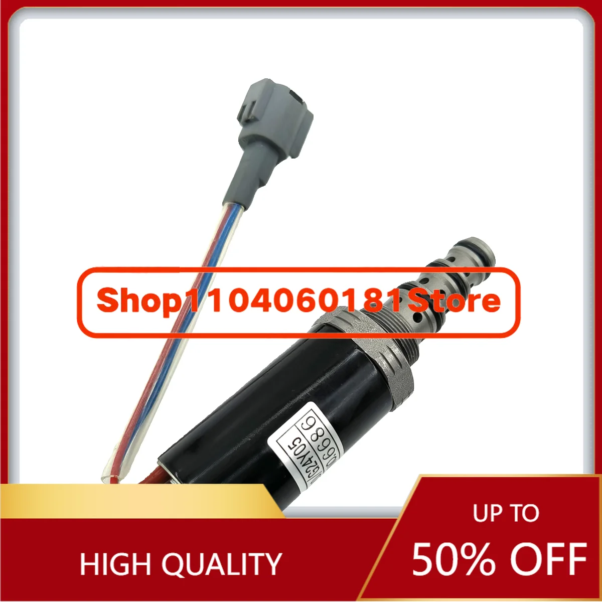 HD820 High Quality Excavator Pilot Pump Rotary Solenoid Valve KWE5K-20/G24Y05