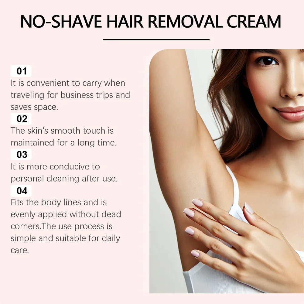 150g Gentle Hair Removal Cream For Sensitive Skin No Razor Bumps Long Lasting Hair Removal Solution For Full Body For Men Women
