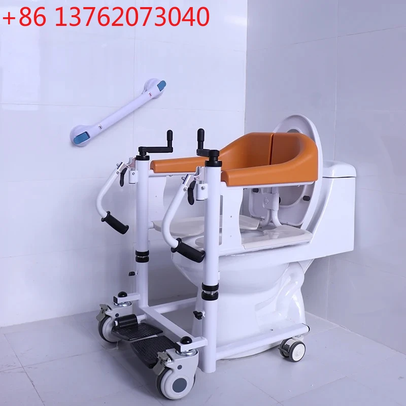 

Transfer Chair Home Hospital Manual Lift Chair Convenient Nursing Chair for Elderly or Patients