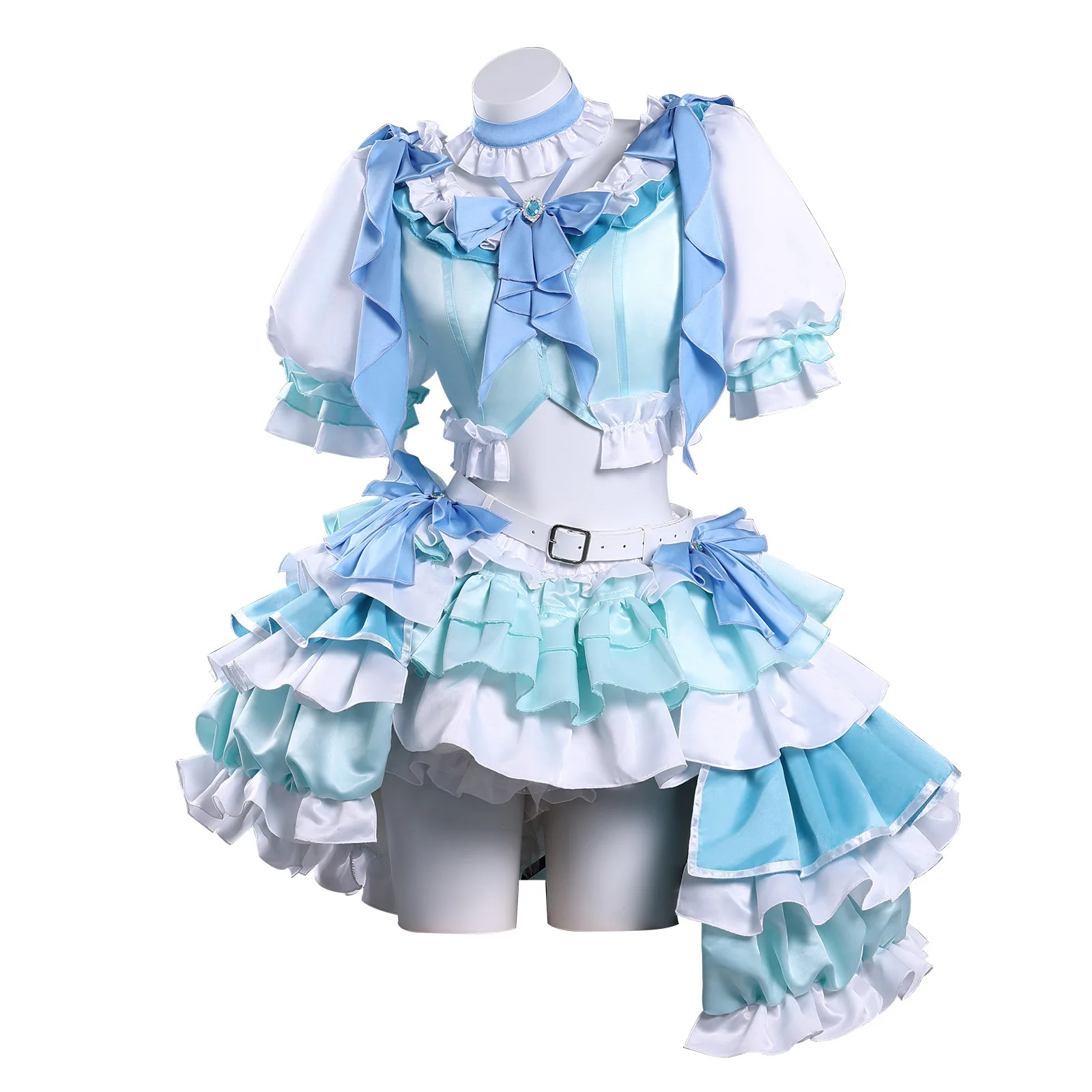 

Anime Puella Magi Madoka Magica Miki Sayaka Woman Christmas Halloween Party Stage Costume‌ 2026 Miki Sayaka Cosplay Costume