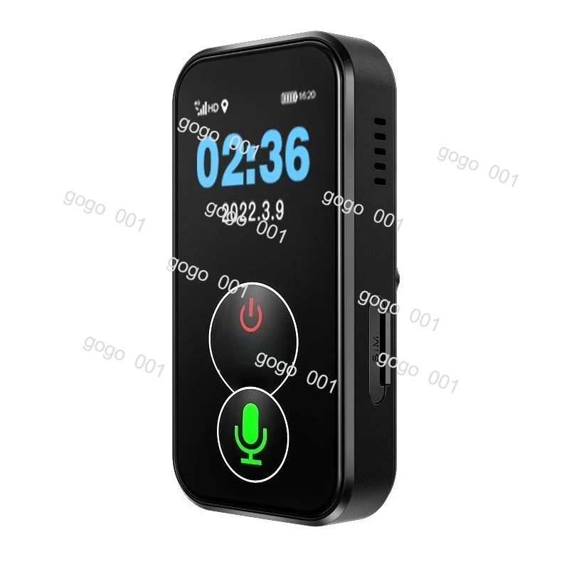 4G Real-Time GPS Tracker with Two-Way Call, Wearable  Pendant for Elderly Child Safety, Peace of Mind Gift