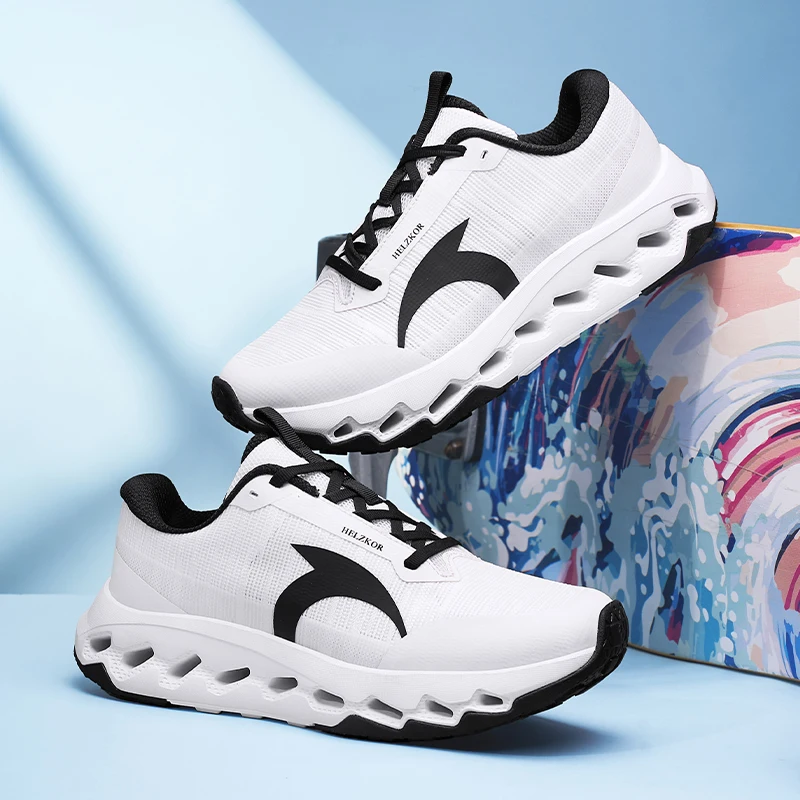 

New Men Running Shoes Walking Casual Jogging Sneakers Breathable Blade Fashion Leisure Comfortable Lace-up Loafers Brand Outdoor