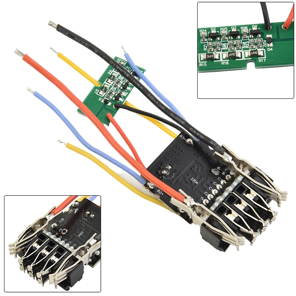 Suitable For For DCB200 20V Power Tool Plastic Shell Protection Board Non-battery Charging Protection Circuit Board Power Tools