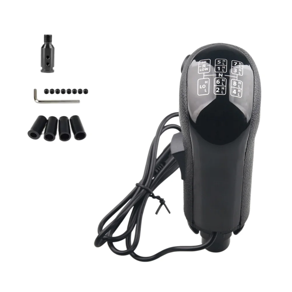 Ergonomic Design USB Shifter Knob Simulator Gear Lever Dual Switch System High Low Gear Knob Accessory Simulator