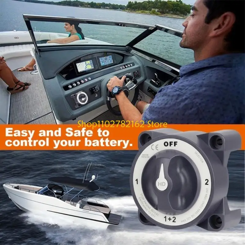 

547B Battery Shut Off Switch Efficient Power Control Waterproof Battery Switches