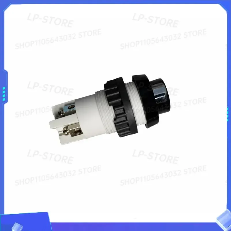 for Cutting Machine Black Self-Resetting Button Roller Vibration Switch Hole Diameter 18.2mm 1NO1NC