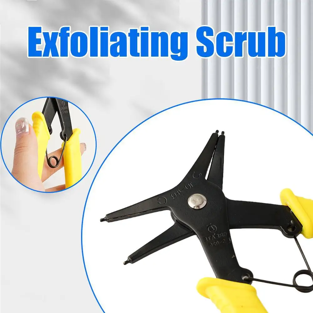 Circlip Pliers 2 In 1 Internal And External Dual Purpose Pliers Retaining Removal External Spring Tool Pliers Large K6Y0