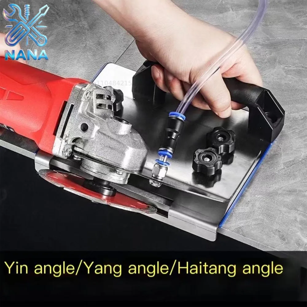 New 45 Degree Tile Chamfering Machine For Porcelain Ceramic Tile Dust-free Chamfer Bevel Cutter Tool Tile Chamfer Tool