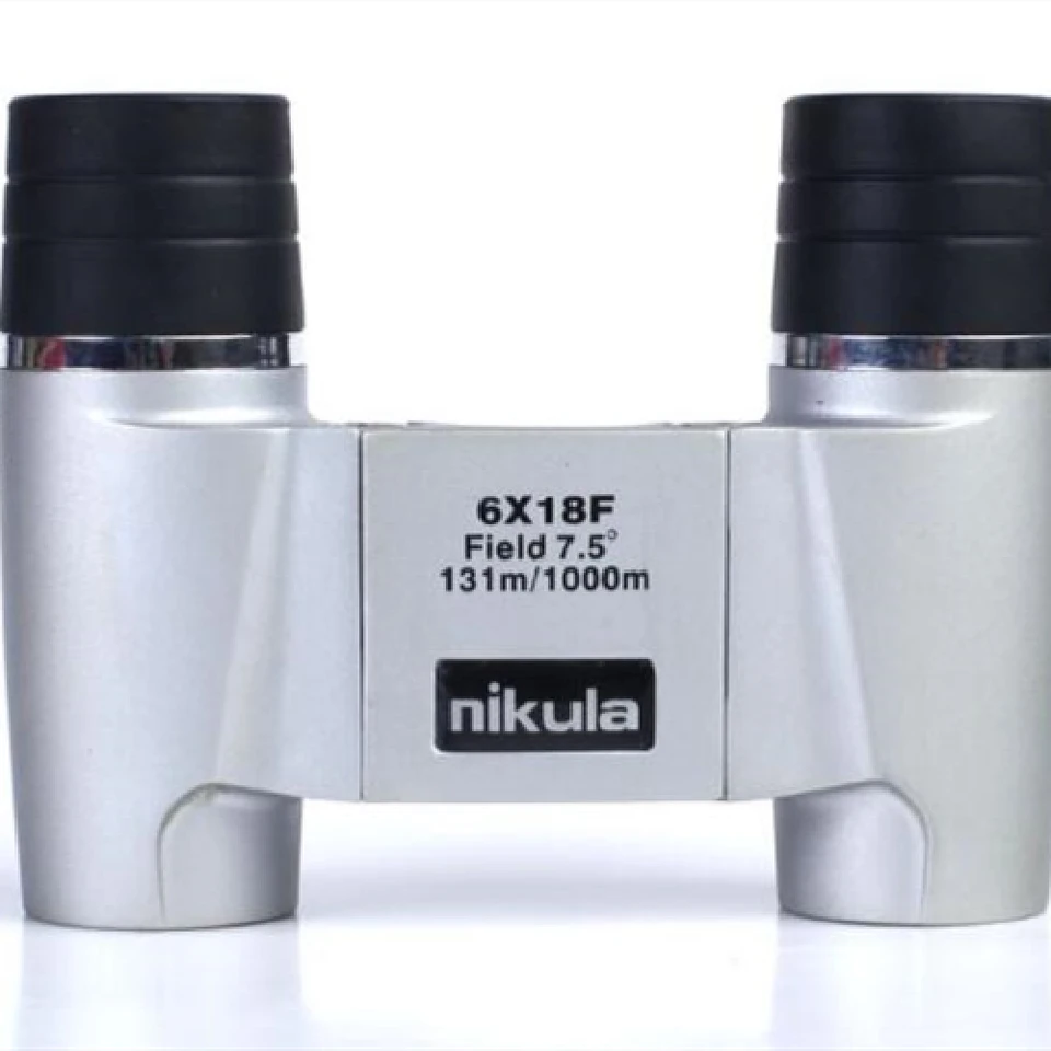 Nikula Nicholas 6x18mm Fixed Focus Binoculars Portable Outdoor HD