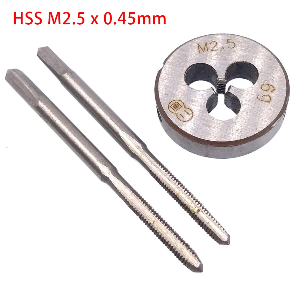 Taper Tap Die Thread Right Hand 1 Set Accessories Die Metric High Speed Steel Parts Home Industry High Quality