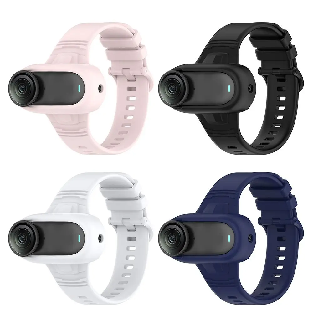

Silicone Hand Wristband Anti-Drop Adjustable Wrist Strap Replacement Camera Mount for Insta360 GO3S/GO3/GO2