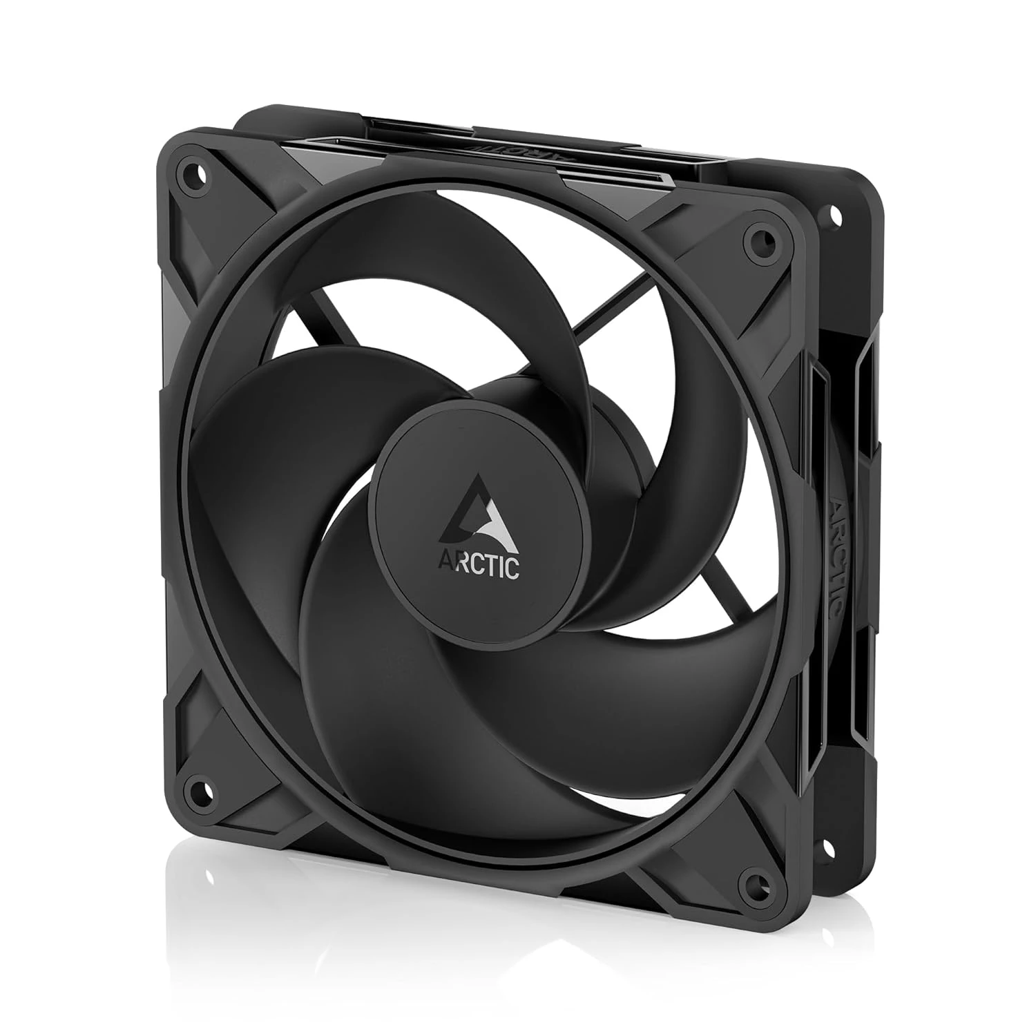 Original ARCTIC P12 Pro Reverse 120mm 4‑Pin PWM PST Fan FDB Bearing 0dB‑Mode Reverse Airflow Low Noise PC Case Cooling Fan Black