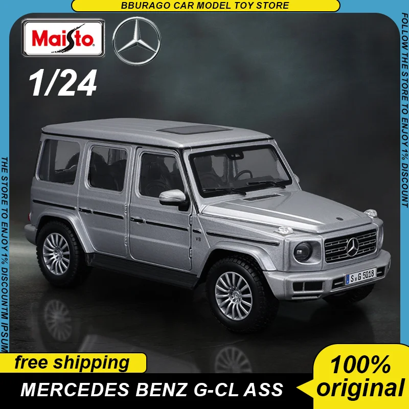Test i rekomendacja modelu samochodu Maisto 1:24 Mercedes Benz G-CL – idealny prezent dla fanów aut