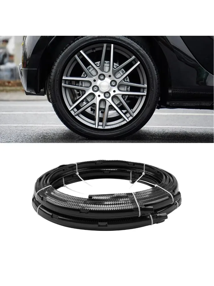 4 stks/set Universele Auto Stijlvol Voor 12 "-24" Auto/Vrachtwagen Legering Gator Beschermende Velgbeschermer Goede Kwaliteit - afbeelding 2