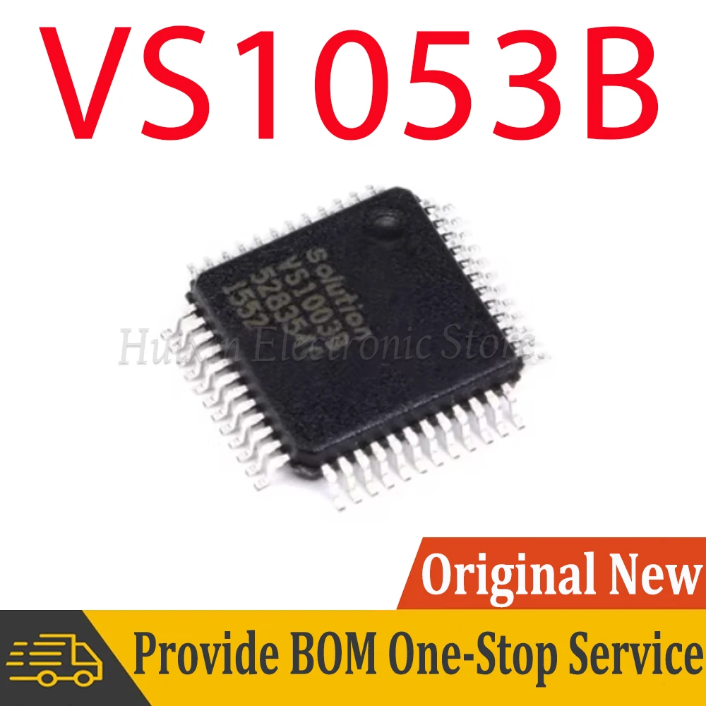 1-5pcs VS1053 VS1053B VS1053B-L LQFP-48 Audio Interface MP3 Player Chip IC New Original