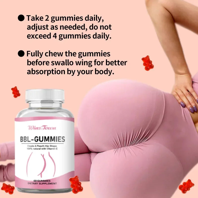 1 bottle of BBL hip lifting gummies to improve hip lines