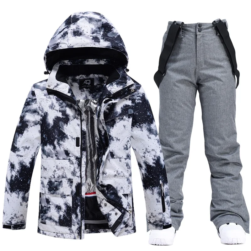 

Warm Windproof Men Women Snow Wear Suit Sets Waterproof Snowboarding Suit Ski Clothes Ski Jacket Pant Sets Snowboarding Clothing