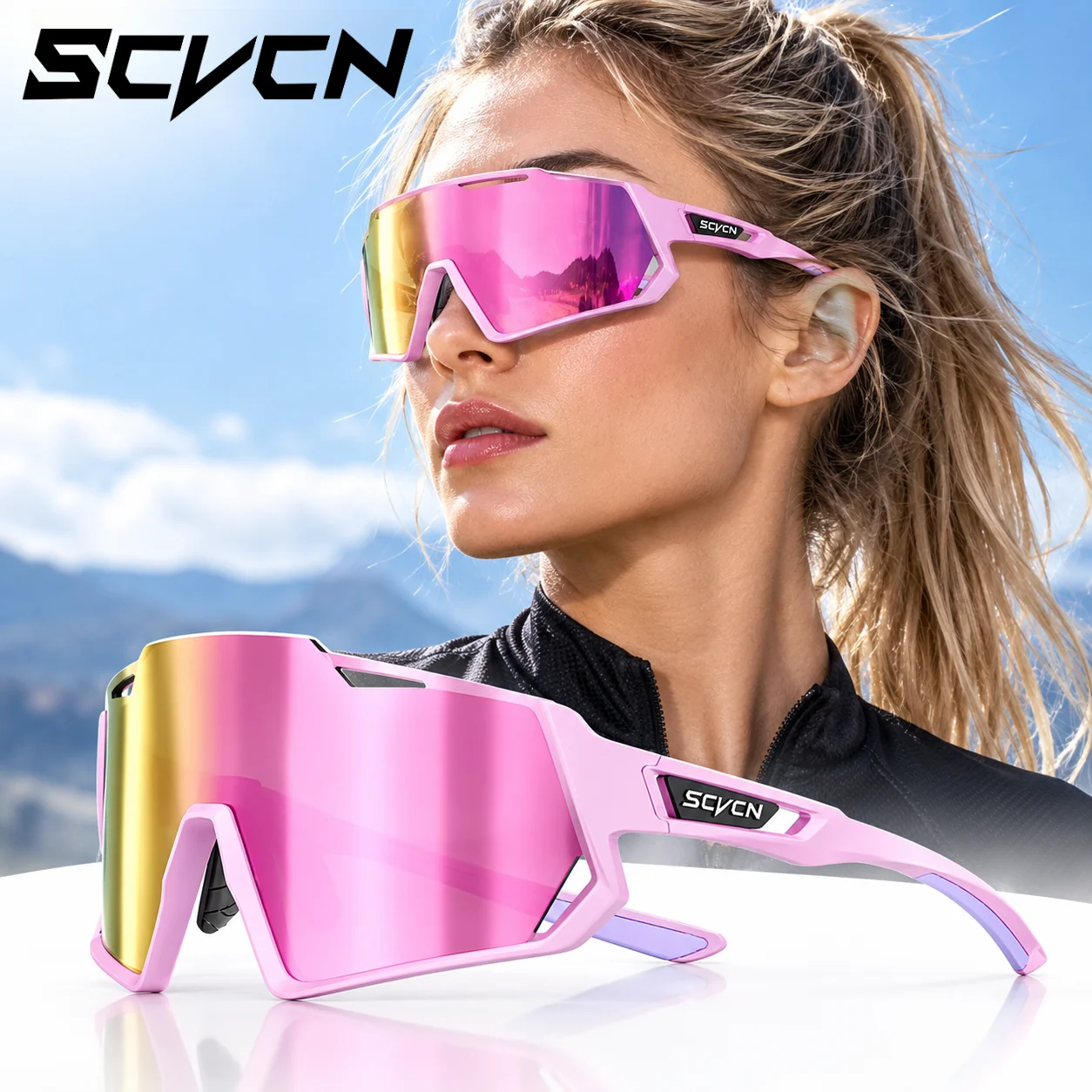 Outdoor Sport Glasses - SCVCN Fashion Sunglasses Hiking Eyewear for