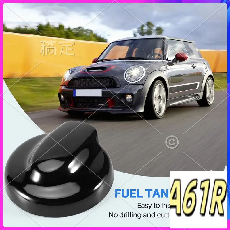 R1-ブラック燃料タンクキャップカバー BMW ミニ世代 2 R56 クーパー S JCW 2006-2013 高品質 ABS オイルタンク車カバー
