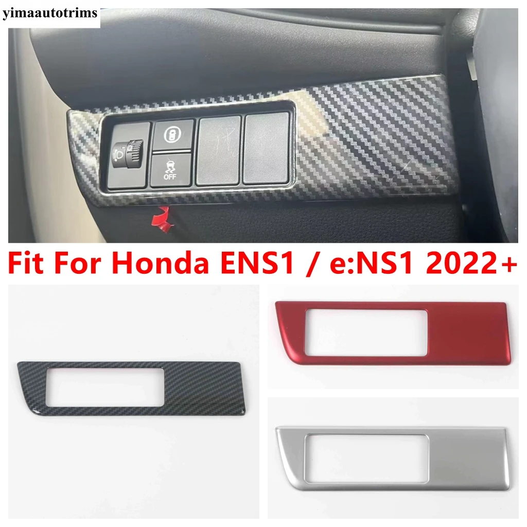 

Car Headlamps Light Lamp Adjustment Switch Sticker Decoration Cover Trim Accessories Interior For Honda ENS1 / e:NS1 2022 2023