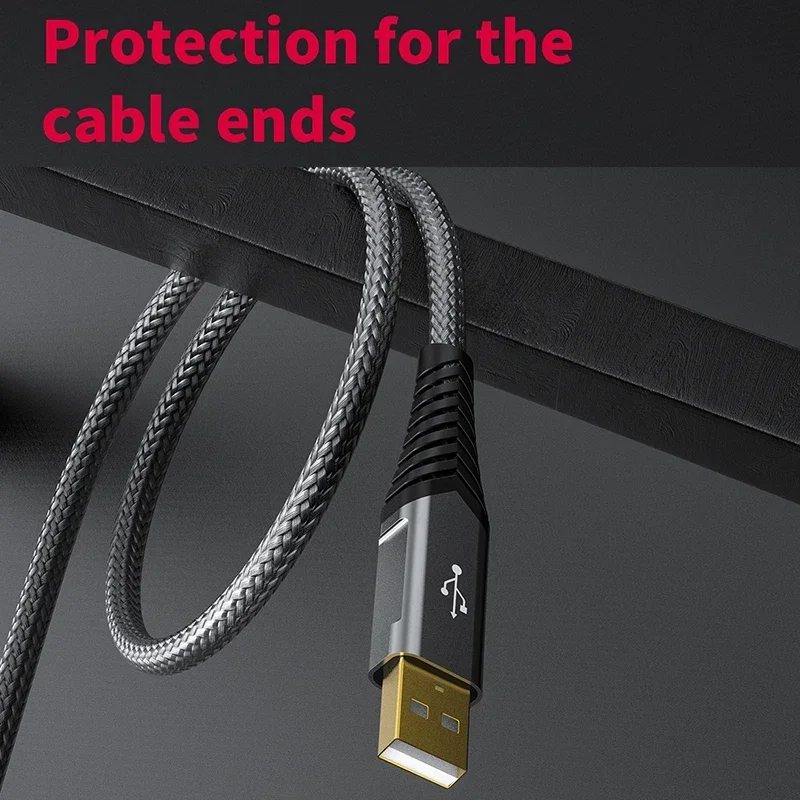 FIIO LA-UB1 LA-UA1 USB-A إلى USB-A / USB-B USB كابل الصوت لتنقية الطاقة لـ M11 BTR5 BTR3 Blueoth AMP DAC LAUA1 LAUB1