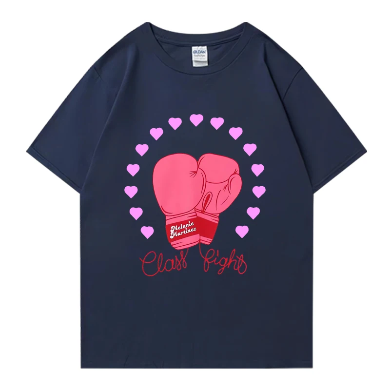 Cantante Melanie Martinez Classe Fight T-shirt Uomo Donna Y2k Divertente T-shirt oversize a maniche corte Unisex 100% cotone streetwear