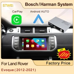 Wireless CarPlay Module For Jaguar Land Rover Evoque Bosch Radio Harman System Android Auto Ai Box Multimedia USB Play Music