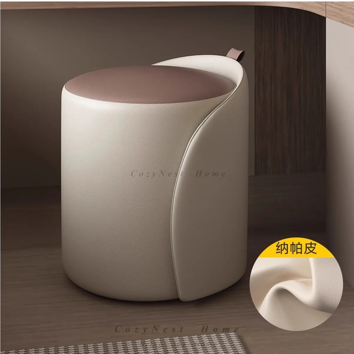 For eup stool dressing stool rotatable makeup chair girls bedroom round stool household dresser