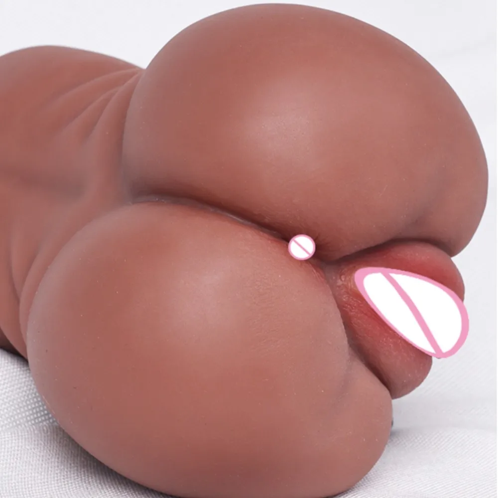 Pocket Pussy Outdoor Sex Toys Uncensored Realistic Vagina Adult Sexual Silicone Vagina Fat Ass Masturbator Male Masturbation Toy