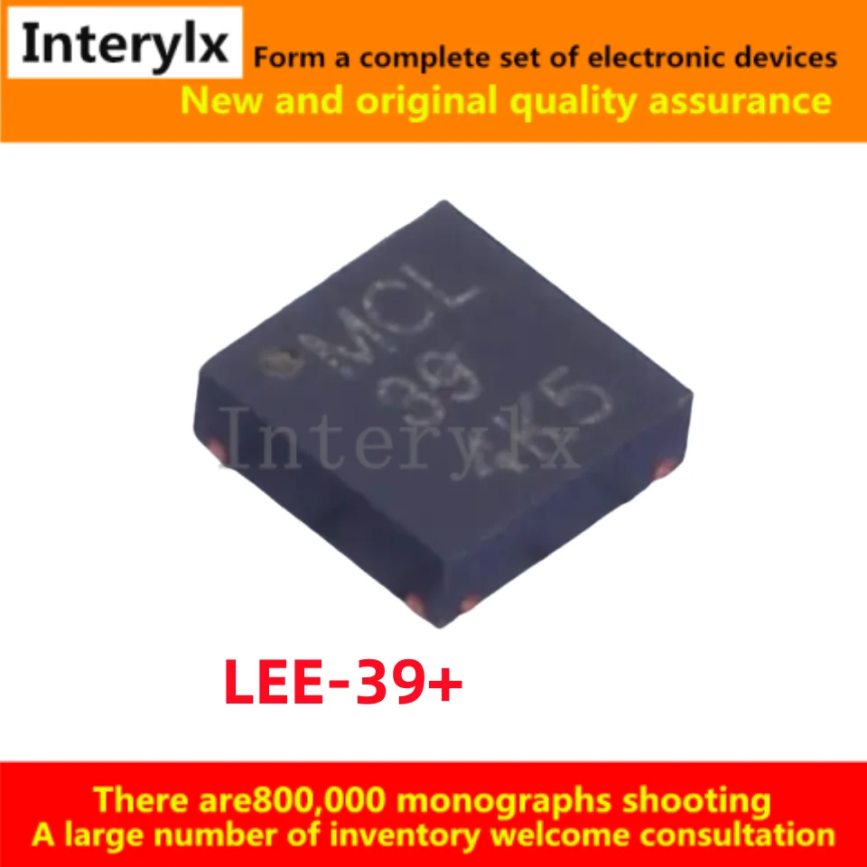 1Pcs/Lot Original LEE-39+  LEE-39 39 Silk Screen MCL39 Microwave RF Amplifier QFN4