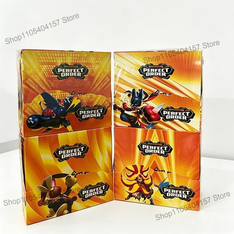 288 cartes Pokémon MEGA EVOLUTION Perfect Order Scarlet Violet Prismatic Evolutions Booster Battle Transaction Card en anglais