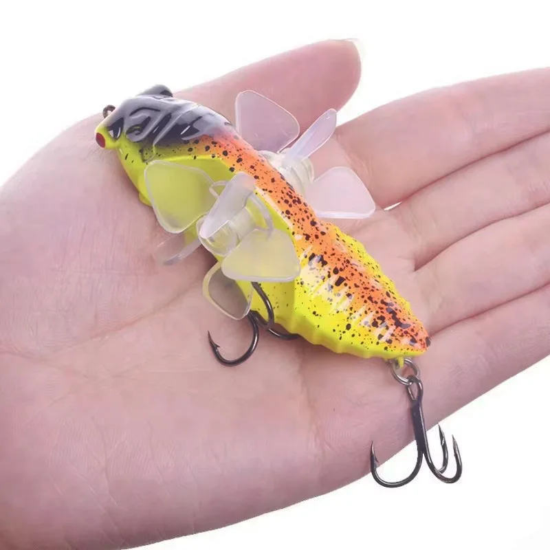 Wobbler Popper Topwater 7,5 cm – Señuelo curricán para lucio - imagen 5