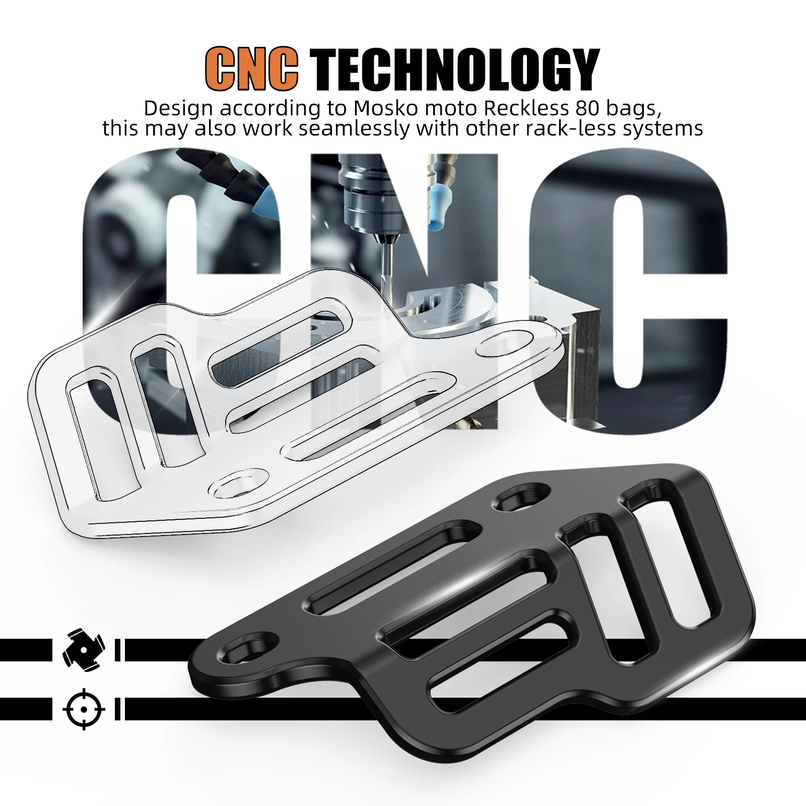 ل 2022-2023 Husqvarna Norden 901 حقائب الأمتعة بدون أكمام ربط أسفل بين قوسين ل KTM 790 890 Adventure R/S/Rally 2019-2022 #3