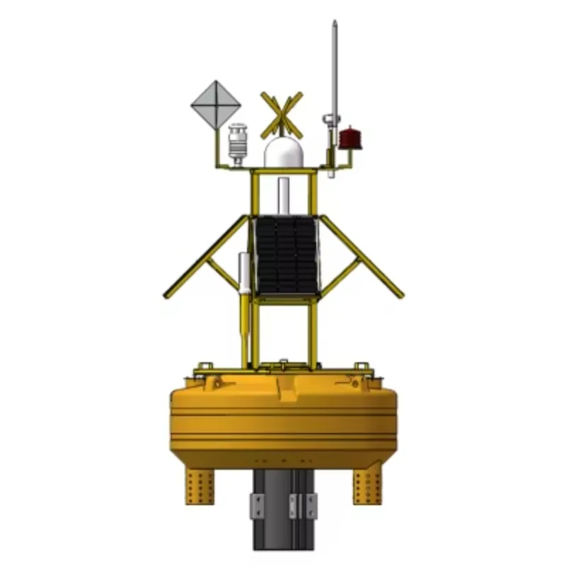 Boya meteorológica marina para la monitorización de ondas, boya oceánica, océano