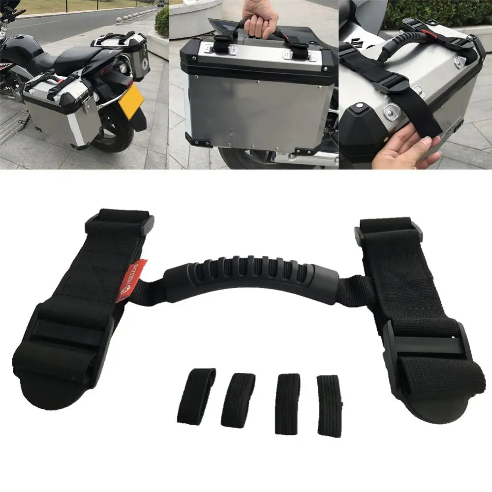 

2019 New Aluminum Alloy Side Box Handle Rope For Universal Motorcycle Luggage Strap Handle Rope