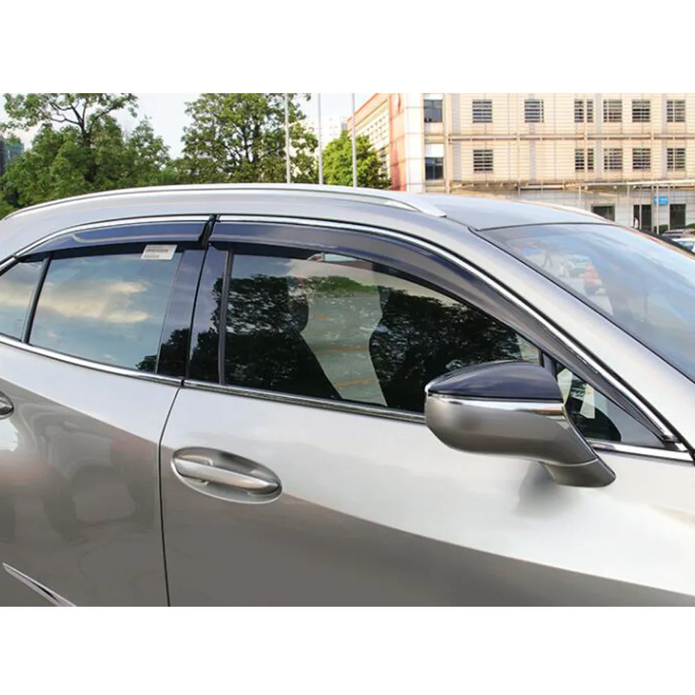Window Visor Rain Guard Shelters for Lexus ES ES200 ES250 ES300 ES350 2018 2019 2020 2021 2022 2023 Car Accessories Awnings 4PCS