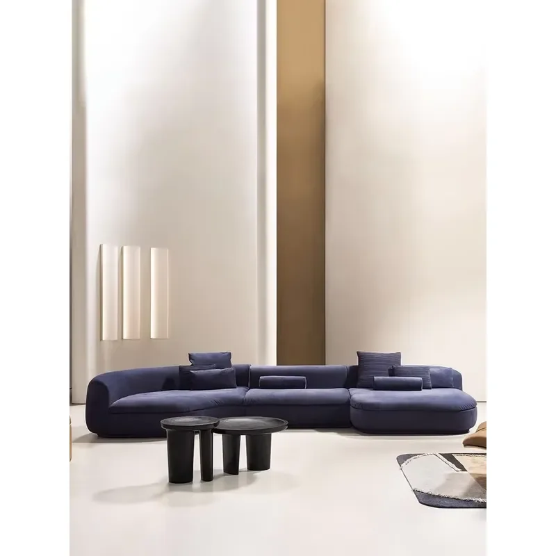 Arc-shaped Multi Combination Sofa High-end Customized Waterproof Fabric Villa Sofaluxury Outdoor Sofa