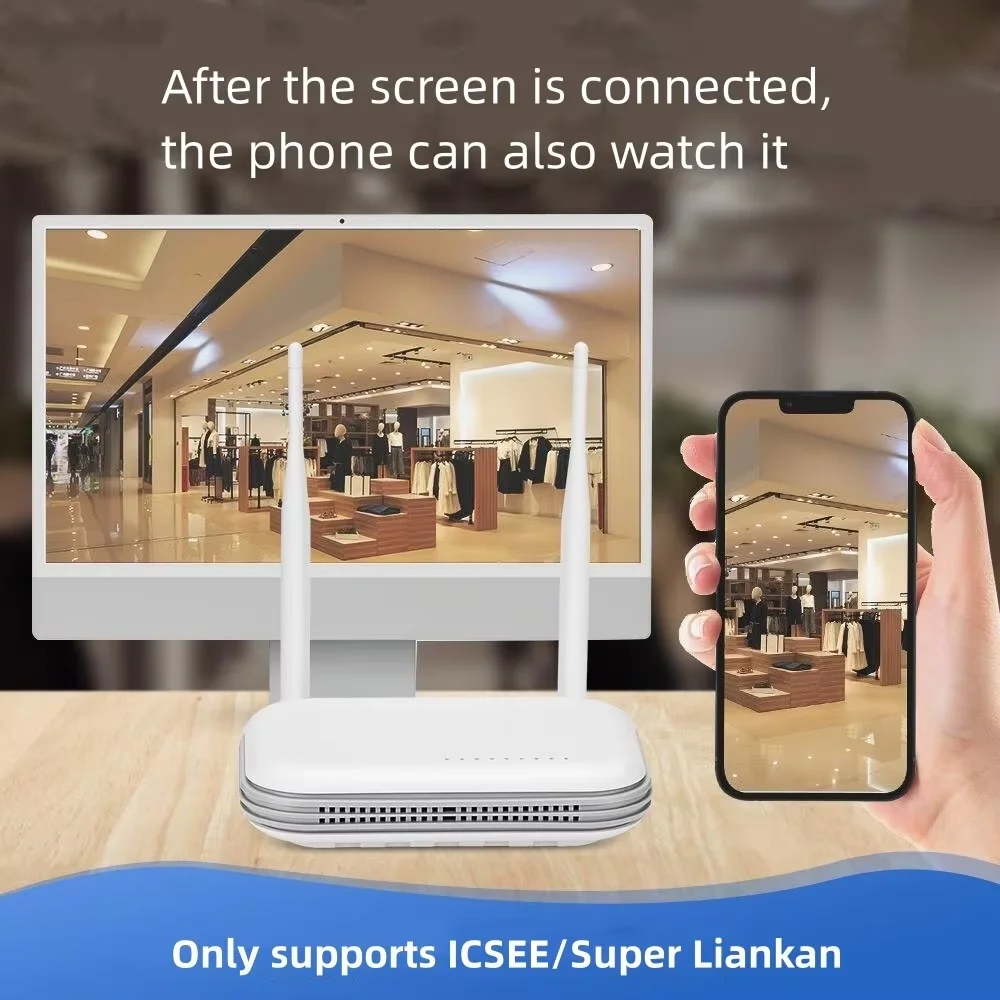 كاميرا واي فاي صغيرة NVR HD صوت واي فاي نظام أمان خارجي كشف الحركة الذكية لكاميرا IP 8CH 3MP 4CH 5MP #6