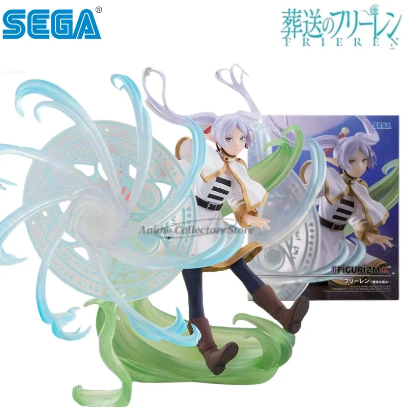 

В наличии оригинальная фигурка SEGA Figurizm Alpha Frieren: Beyond Journey's End, аниме-фигурка Фрирен, коллекционная модель, украшение, подарок