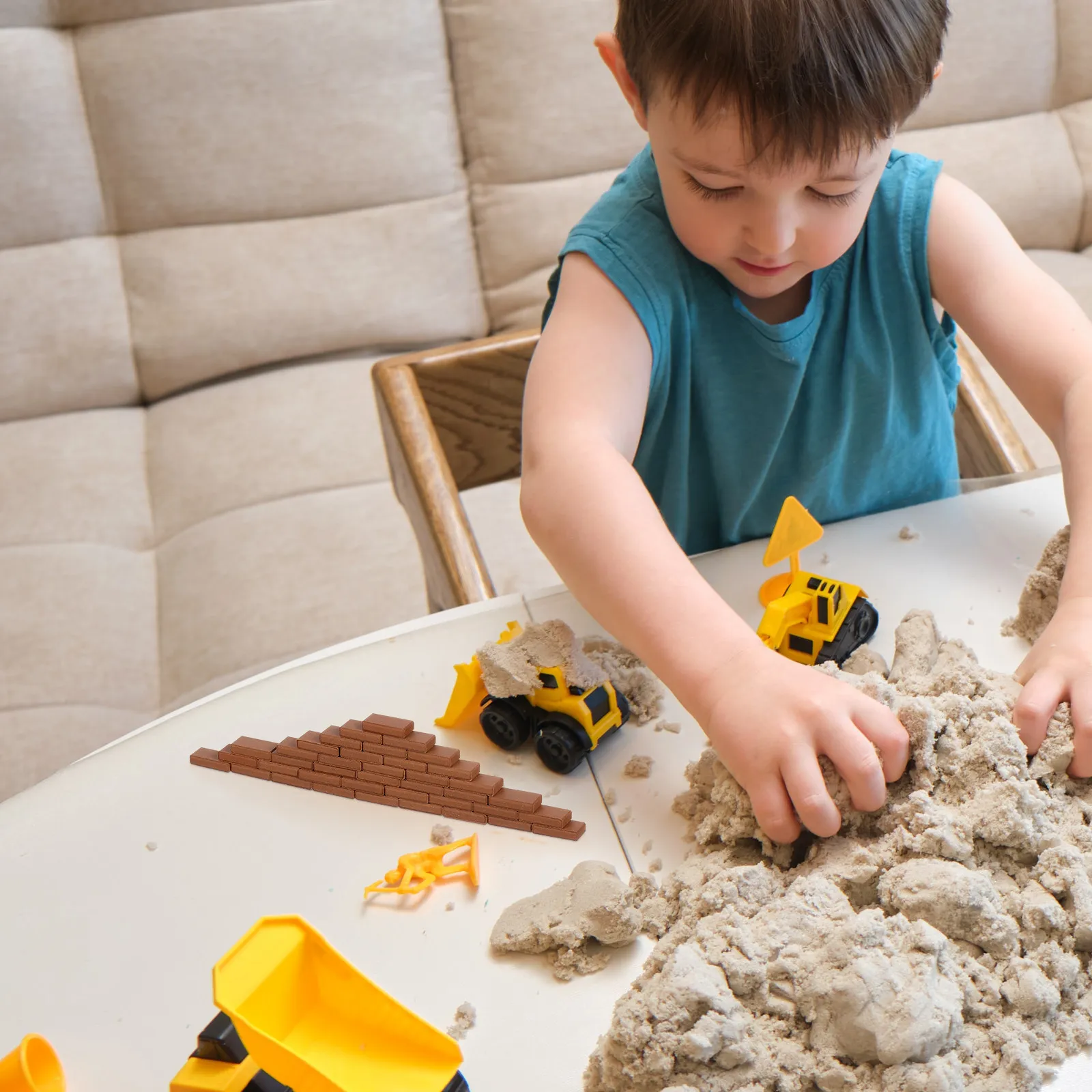 50Pcs Brick Models Simulated Small Mini Brick DIY Sand Table Layout Micro Landscape Mini House Decorative Clay Bricks