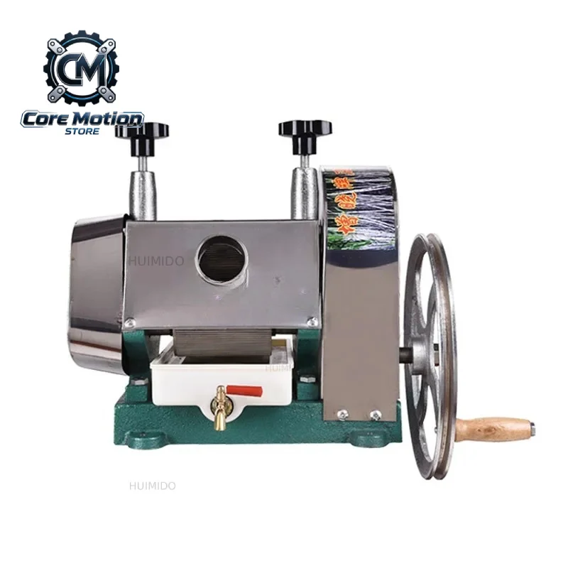 50kg/H Stainless Steel Manual Sugarcane Juicer Machine ZX-100 Commercial Separation Slag Juice Cane Squeezer Crusher Press 1pc