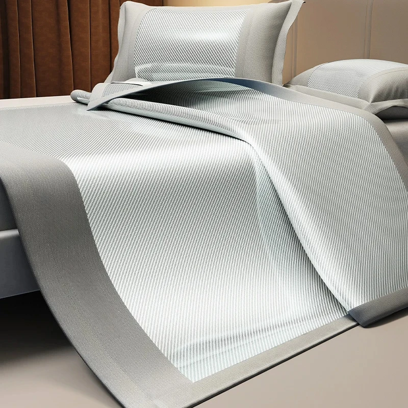 

For 2/3PC Summer Special Air Conditioned Room Cooling Mat Foldable Mosquito Proof Breathable Double-Sided Ice Vine Mat